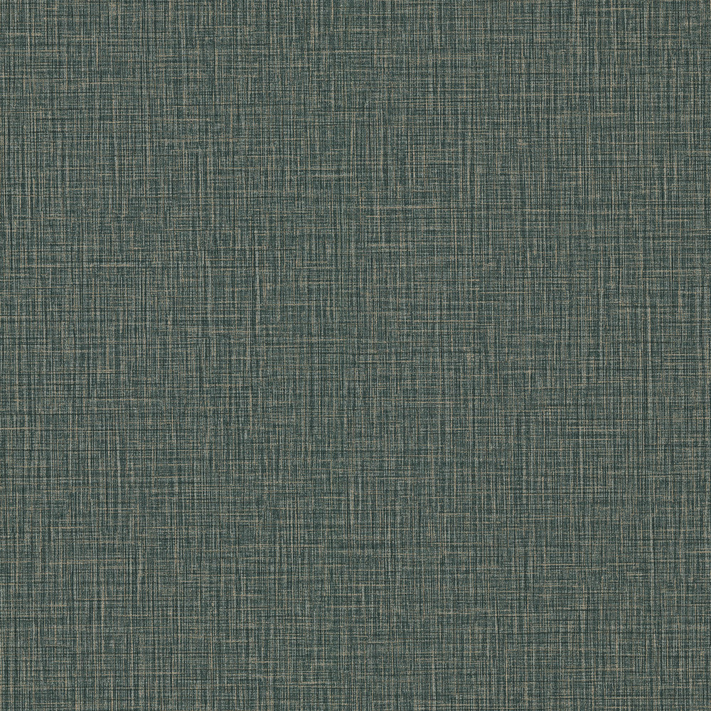 Eagen Sapphire Linen Weave Wallpaper by Advantage Perfect Plains Covers about 57.5 square feet 20.9-in by 33-ft long roll Unpasted 0 - Fabric Carolina -