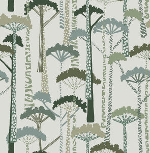 Unify Green Forest Wallpaper by A-Street Prints