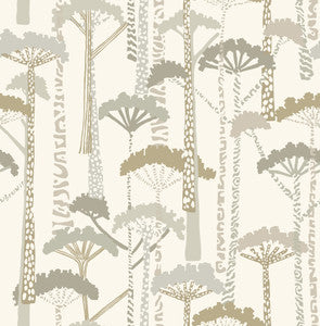 Unify Metallic Forest Wallpaper by A-Street Prints