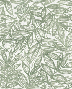 Rhythmic Sage Leaf Wallpaper by A-Street Prints