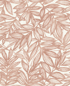 Rhythmic Coral Leaf Wallpaper by A-Street Prints