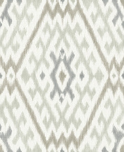 Solola Stone Ikat Wallpaper by A-Street Prints