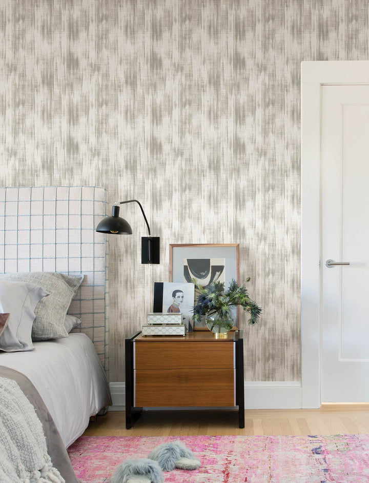 Marvel Grey Ripple Wallpaper by A-Street Prints Designer