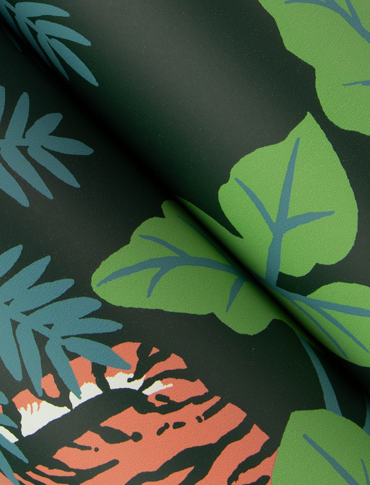 Caspian Evergreen Jungle Prowl Wallpaper by A-Street Prints Designer