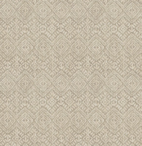 Gallivant Neutral Woven Geometric Wallpaper by A-Street Prints