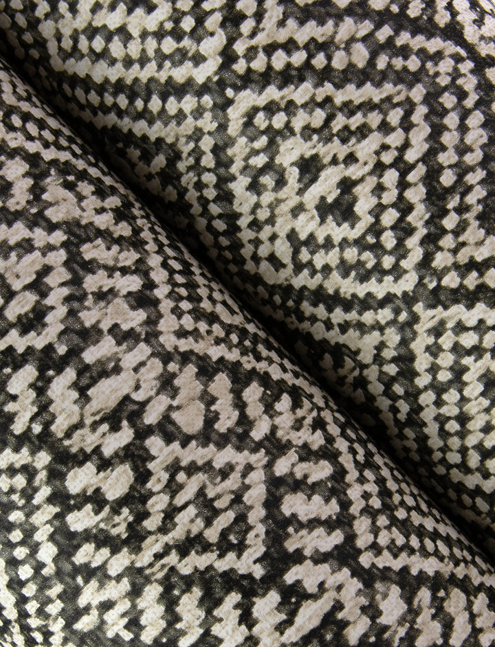 Gallivant Black Woven Geometric Wallpaper by A-Street Prints Designer