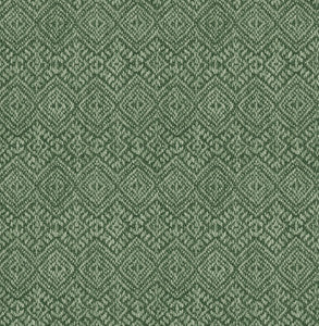 Gallivant Green Woven Geometric Wallpaper by A-Street Prints