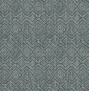 Gallivant Indigo Woven Geometric Wallpaper by A-Street Prints