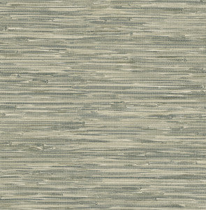 Exhale Moss Woven Faux Grasscloth Wallpaper by A-Street Prints