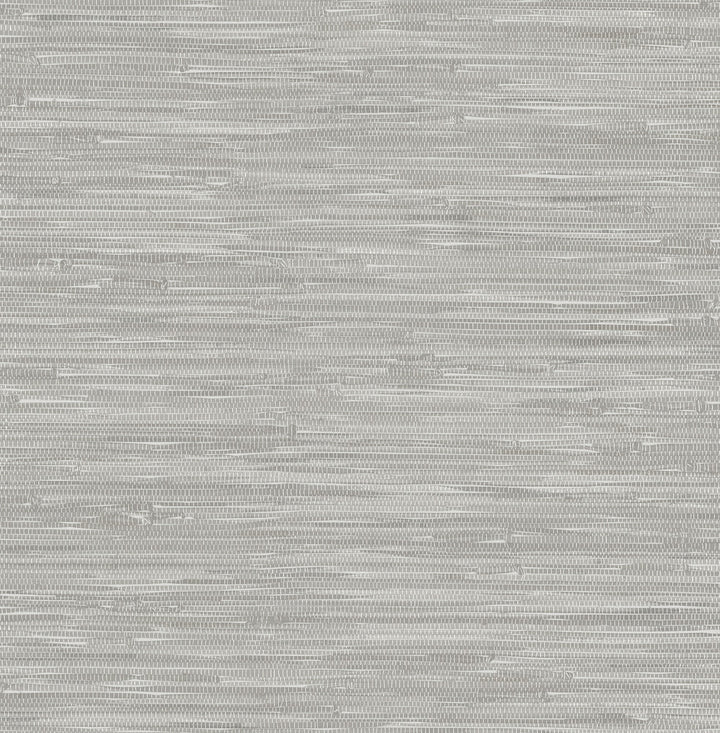 Exhale Light Grey Woven Faux Grasscloth Wallpaper by A-Street Prints Harmony Covers about 56.4 square feet 20.5-in by 33-ft long roll Unpasted 0 - Fabric Carolina -