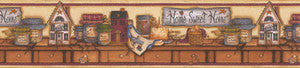 Kansas Maroon Country Wallpaper by Brewster