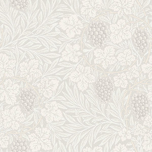 Vine White Woodland Fruits Wallpaper by A-Street Prints
