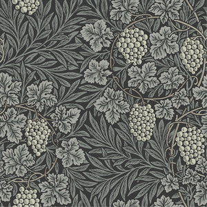 Vine Denim Woodland Fruits Wallpaper by A-Street Prints