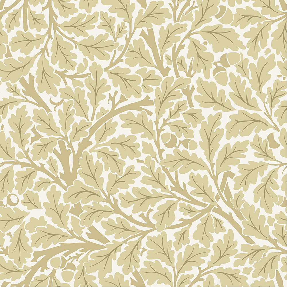 Oak Tree Light Yellow Leaf Wallpaper by A-Street Prints Hidden Treasures Covers about 57.5 square feet 20.9-in by 33-ft long roll Unpasted 20.9 - Fabric Carolina -