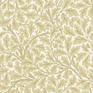 Oak Tree Light Yellow Leaf Wallpaper by A-Street Prints