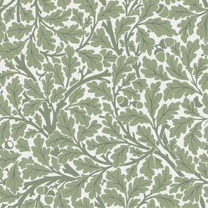 Oak Tree Green Leaf Wallpaper by A-Street Prints