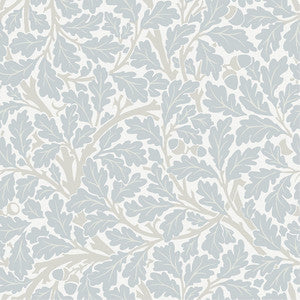 Oak Tree Sky Blue Leaf Wallpaper by A-Street Prints