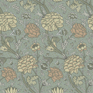 Cray Light Blue Floral Trail Wallpaper by A-Street Prints