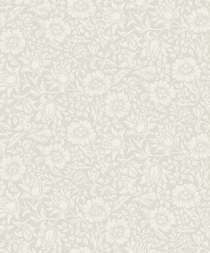 Mallow Dove Floral Vine Wallpaper by A-Street Prints Hidden Treasures Covers about 57.5 square feet 20.9-in by 33-ft long roll Unpasted 12.6 - Fabric Carolina -