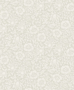Mallow Dove Floral Vine Wallpaper by A-Street Prints
