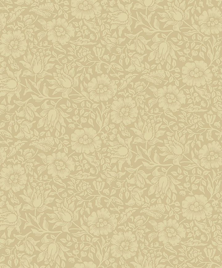 Mallow Butter Floral Vine Wallpaper by A-Street Prints Hidden Treasures Covers about 57.5 square feet 20.9-in by 33-ft long roll Unpasted 12.6 - Fabric Carolina -