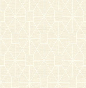 Stevenson Cream Trellis Wallpaper by Advantage