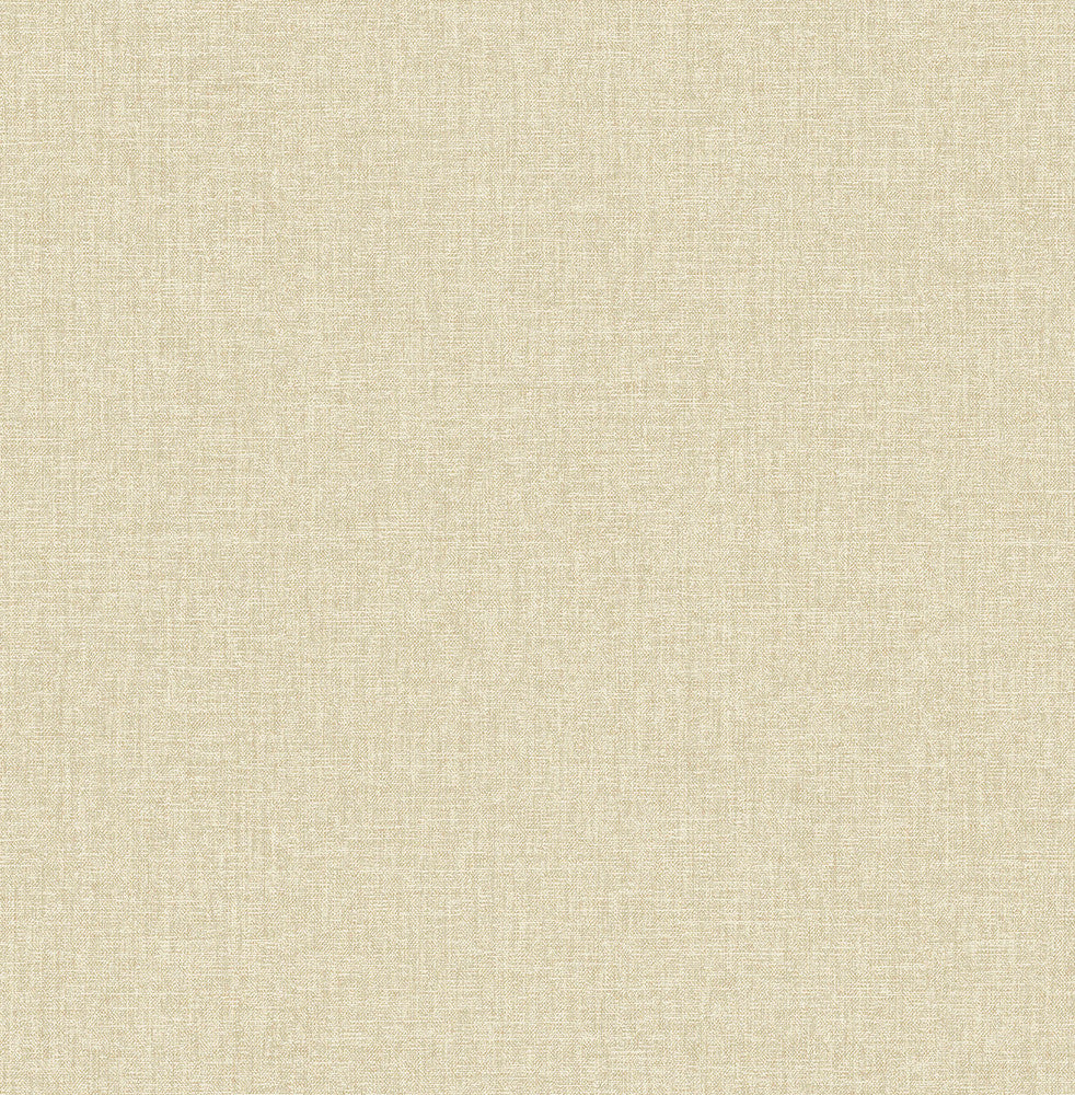 Eunice Brown Linen Wallpaper by Advantage Curio Covers about 56.4 square feet 20.5-in by 33-ft long roll Unpasted 0 - Fabric Carolina -