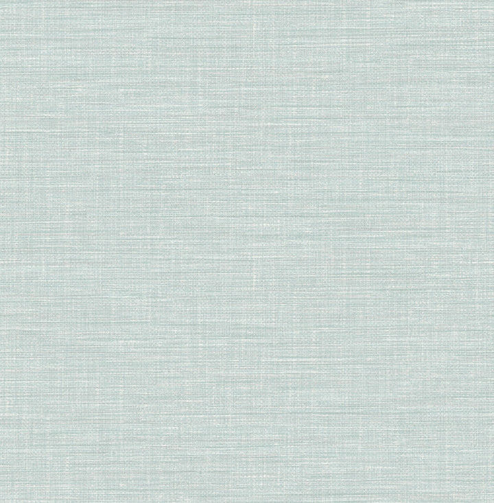 Exhale Light Blue Faux Grasscloth Wallpaper by Advantage Curio Covers about 56.4 square feet 20.5-in by 33-ft long roll Unpasted 20.9 - Fabric Carolina -