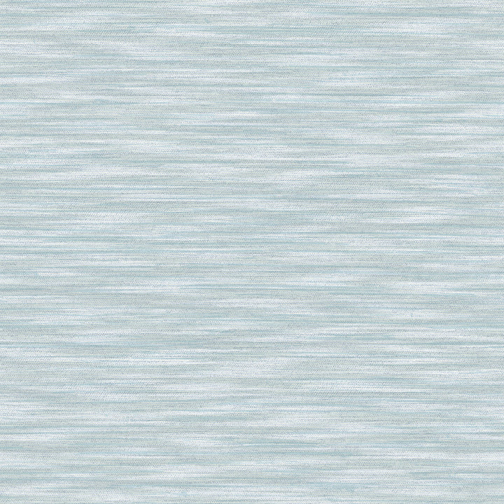 Benson Light Blue Faux Fabric Wallpaper by Advantage Curio Covers about 56.4 square feet 20.5-in by 33-ft long roll Unpasted 20.9 - Fabric Carolina -