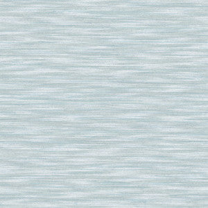 Benson Light Blue Faux Fabric Wallpaper by Advantage