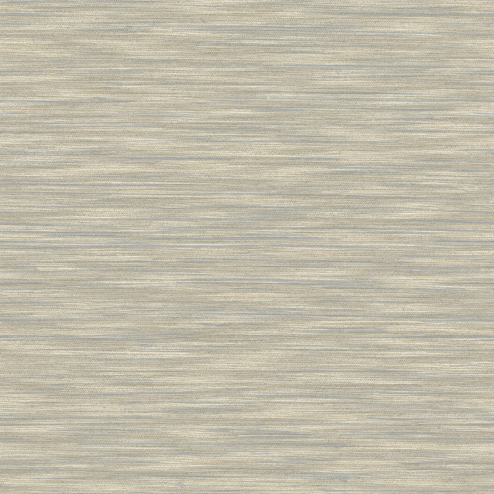 Benson Taupe Faux Fabric Wallpaper by Advantage Curio Covers about 56.4 square feet 20.5-in by 33-ft long roll Unpasted 20.9 - Fabric Carolina -