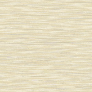 Benson Yellow Faux Fabric Wallpaper by Advantage