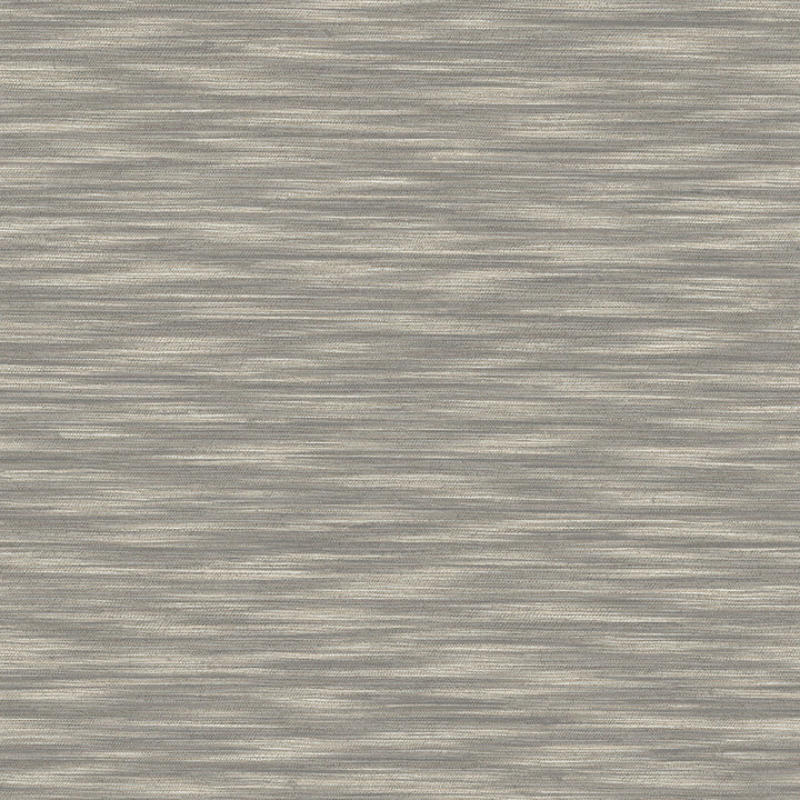Benson Brown Faux Fabric Wallpaper by Advantage Curio Covers about 56.4 square feet 20.5-in by 33-ft long roll Unpasted 20.9 - Fabric Carolina -