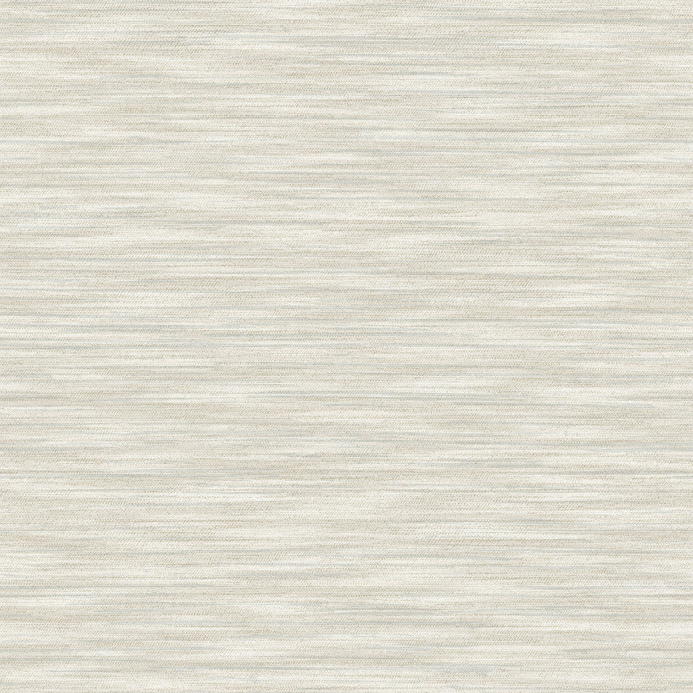 Benson Light Grey Faux Fabric Wallpaper by Advantage Curio Covers about 56.4 square feet 20.5-in by 33-ft long roll Unpasted 20.9 - Fabric Carolina -