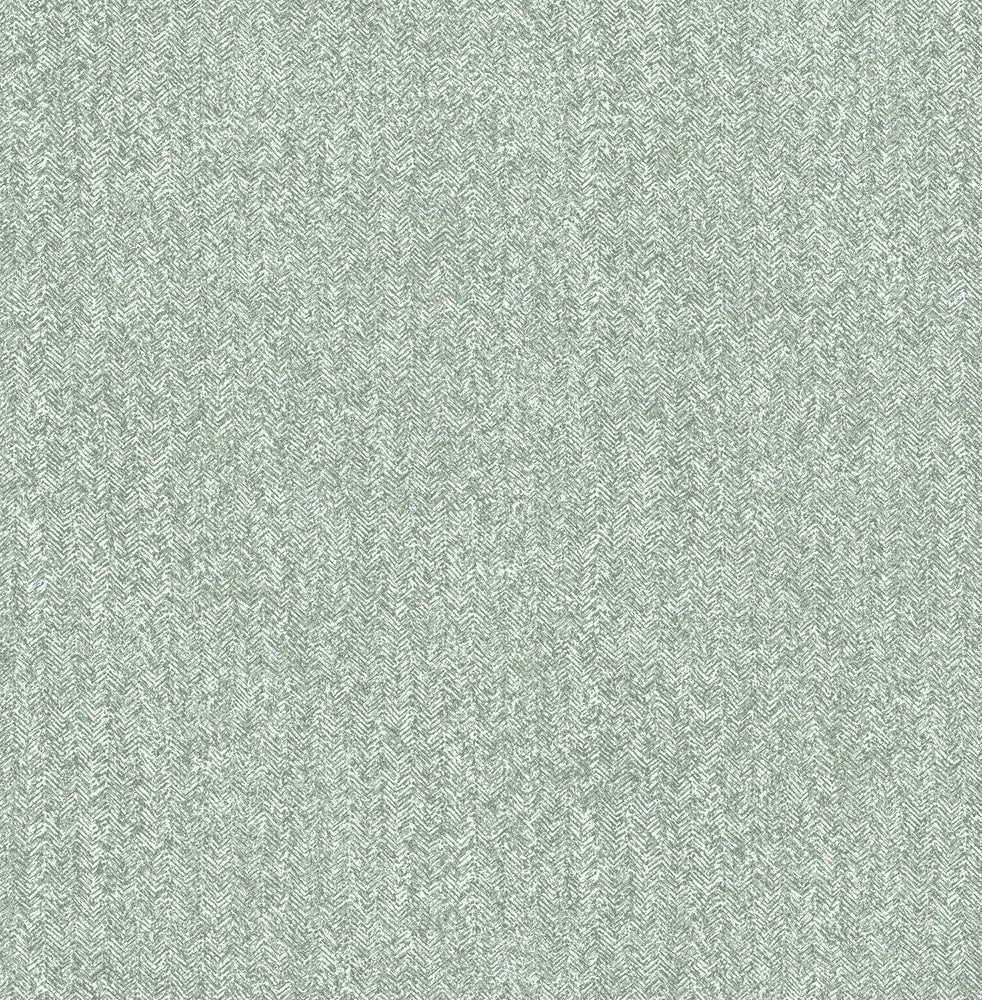 Ashbee Green Faux Tweed Wallpaper by Advantage Curio Covers about 56.4 square feet 20.5-in by 33-ft long roll Unpasted 20.9 - Fabric Carolina -