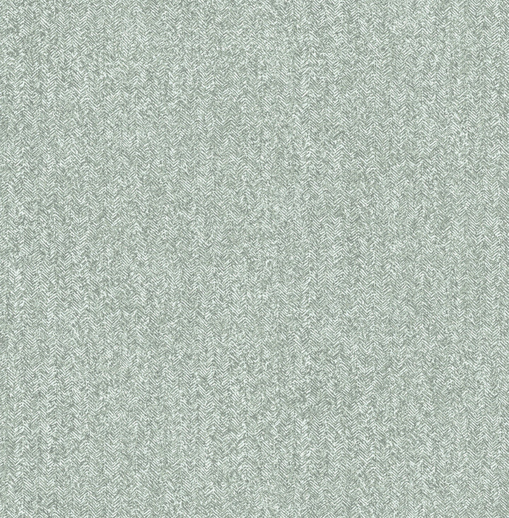 Ashbee Green Faux Tweed Wallpaper by Advantage Curio Covers about 56.4 square feet 20.5-in by 33-ft long roll Unpasted 20.9 - Fabric Carolina -