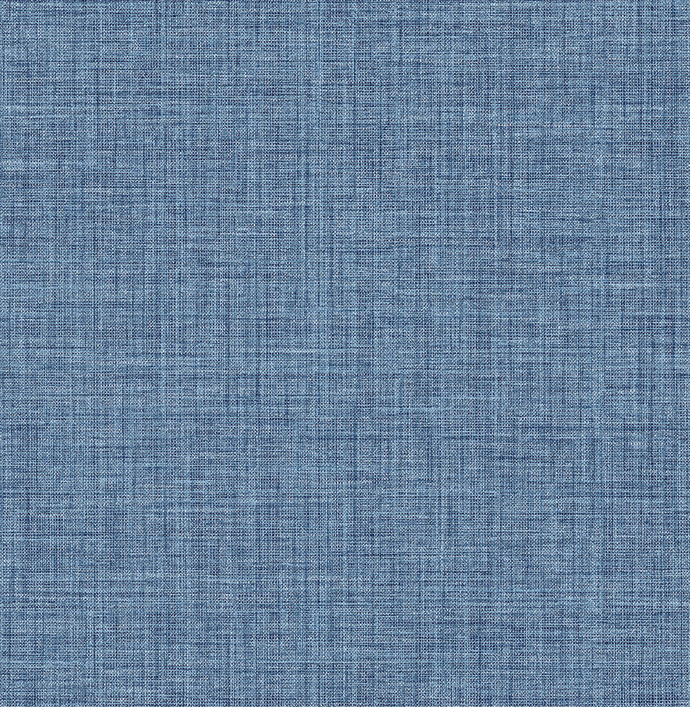 Lanister Blue Texture Wallpaper by Advantage Curio Covers about 56.4 square feet 20.5-in by 33-ft long roll Unpasted 0 - Fabric Carolina -