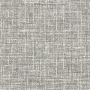 Emerson Grey Linen Wallpaper by Advantage