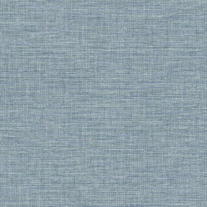 Exhale Sky Blue Faux Grasscloth Wallpaper by Advantage Curio Covers about 56.4 square feet 20.5-in by 33-ft long roll Unpasted 20.9 - Fabric Carolina -