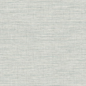 Exhale Seafoam Faux Grasscloth Wallpaper by Advantage