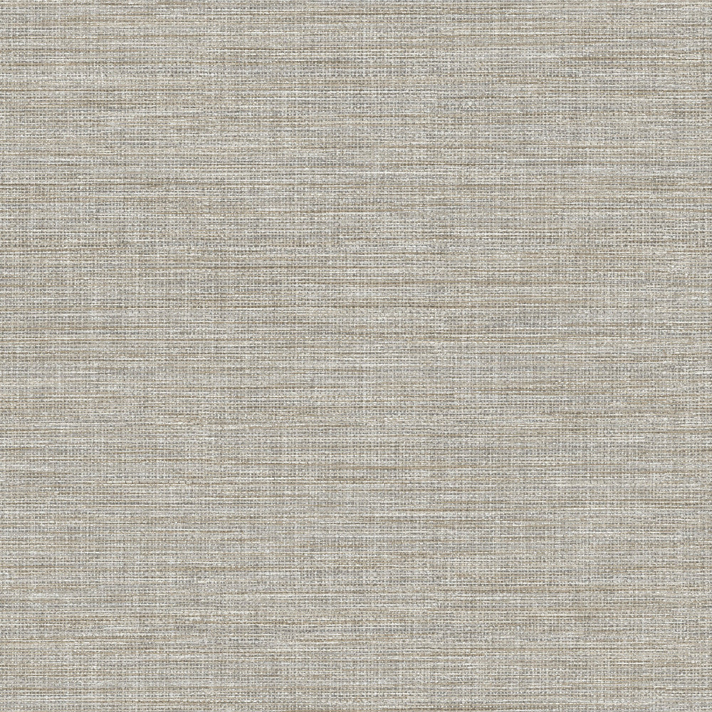 Exhale Stone Faux Grasscloth Wallpaper by Advantage Curio Covers about 56.4 square feet 20.5-in by 33-ft long roll Unpasted 20.9 - Fabric Carolina -