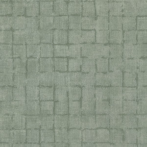 Blocks Sage Checkered Wallpaper by Fine Decor