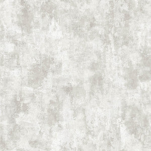 Cierra Silver Stucco Wallpaper by Advantage