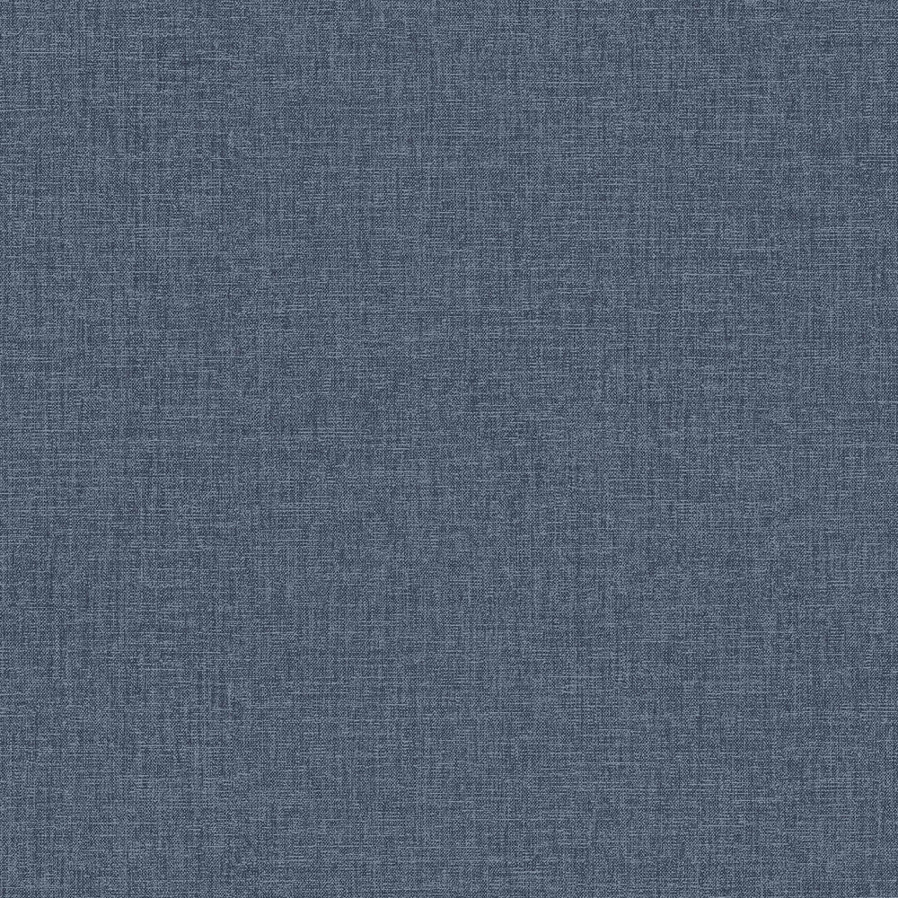 Glen Dark Blue Texture Wallpaper by Advantage Curio Covers about 56.4 square feet 20.5-in by 33-ft long roll Unpasted 0 - Fabric Carolina -