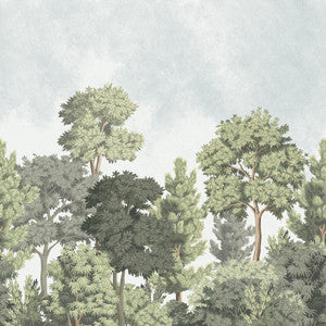 Delamere Green Wall Mural by Advantage