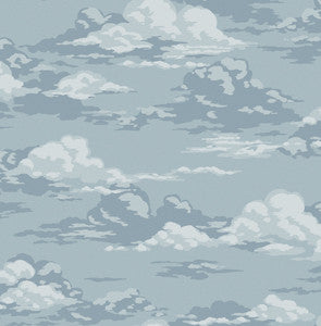 Cumulus Blue Clouds Wallpaper by Advantage