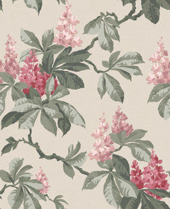 Chestnut Pink Floral Wallpaper by Advantage