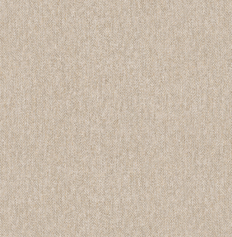 Herringbone Neutral Tweed Wallpaper by Advantage Westbury Forest Covers about 56.4 square feet 20.5-in by 33-ft long roll Unpasted 20.9 - Fabric Carolina -