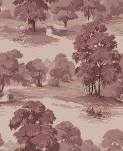 Sherwood Merlot Glade Wallpaper by Advantage