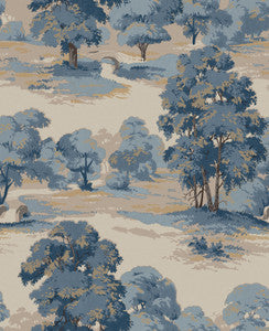 Sherwood Blue Glade Wallpaper by Advantage